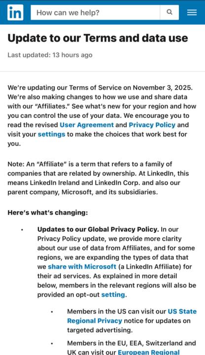 Wichtig für alle LinkedIn- Nutzer