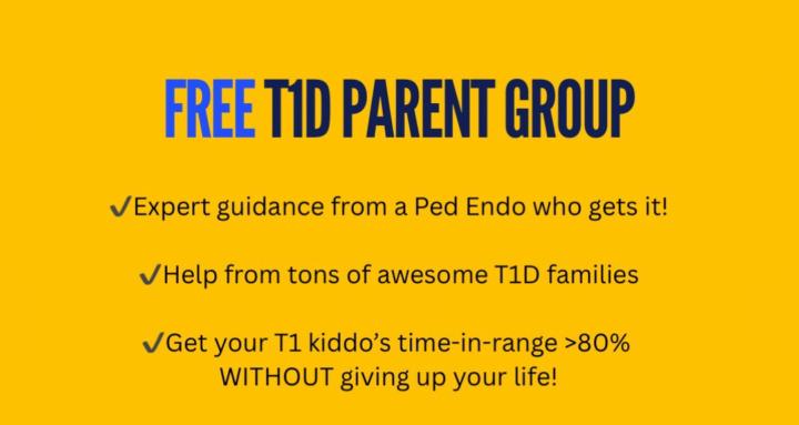 FREE T1D Parent Group