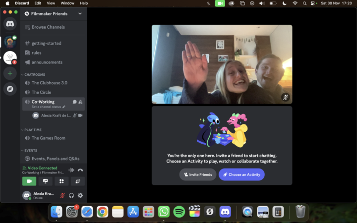 Alexia and her closest friends…