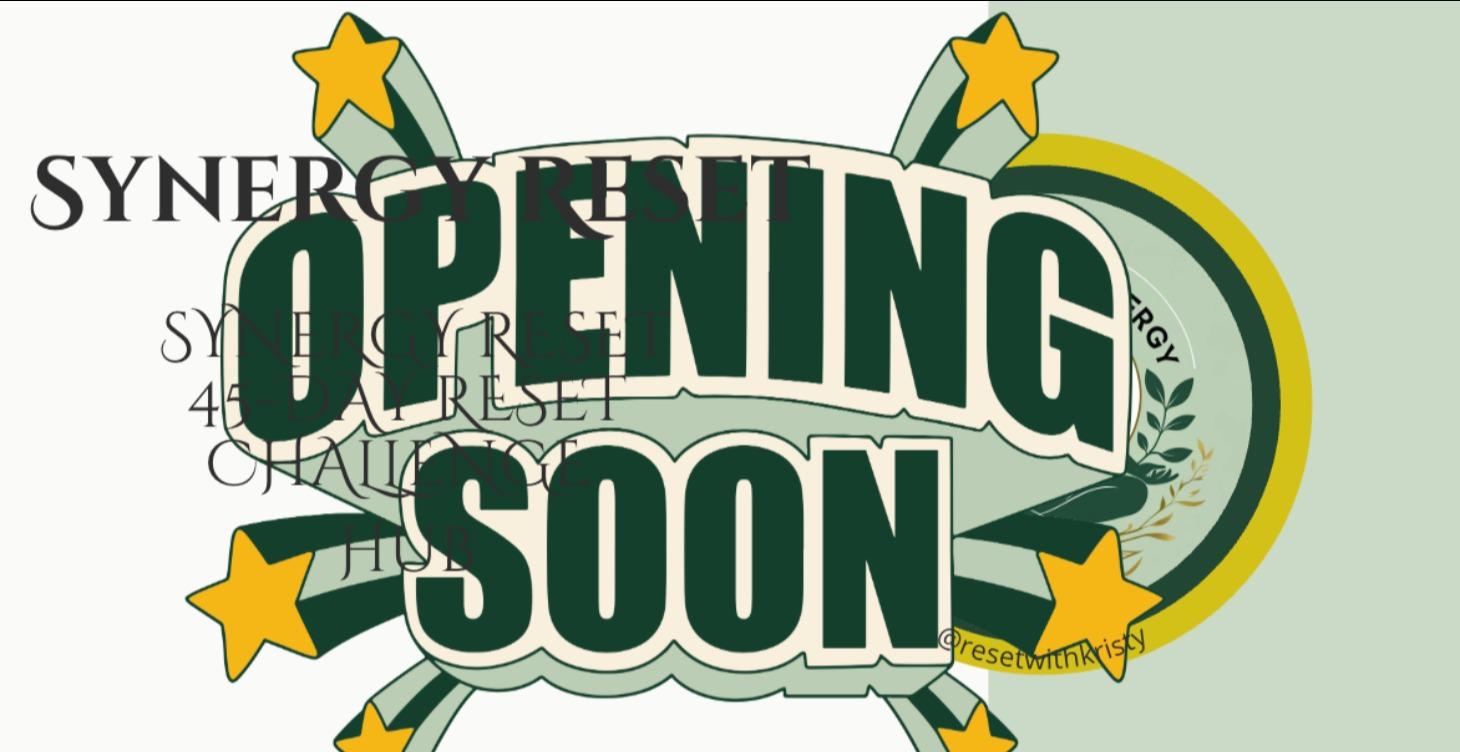 THE SYNERGY RESET 45-DAY RESET CHALLENGE