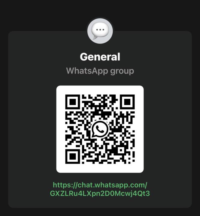 WhatsApp Group Chat …
