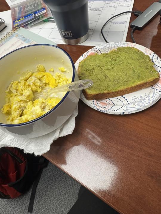 Breakfast and Mid Morning Meal