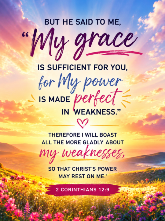 God’s Grace Over Perfection 