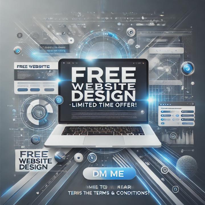 🚀 Giving Back & Growing My Portfolio – Free Website Offer! 🌐