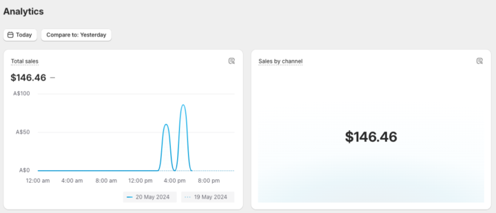 My First 2 sales