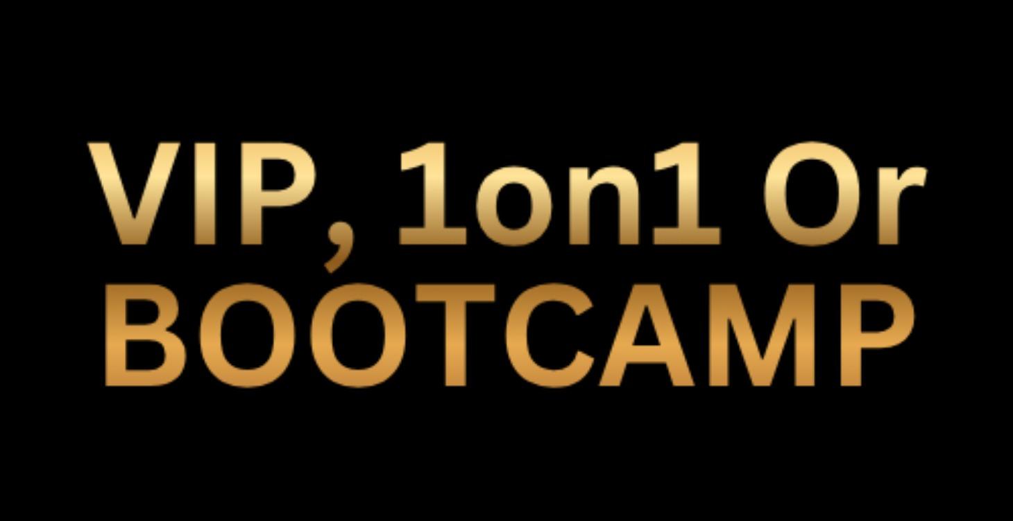 Plans, Bootcamp & 1on1s (Online)