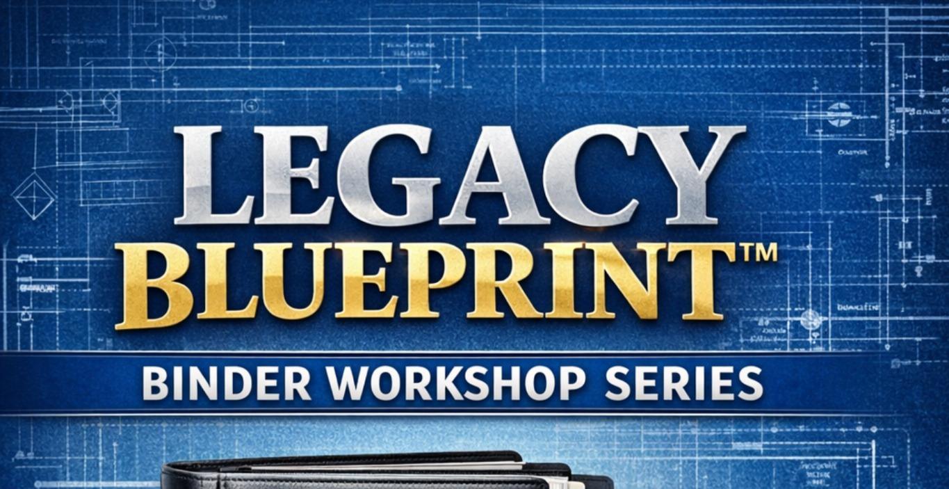 Legacy Blueprint System binder Workshop
