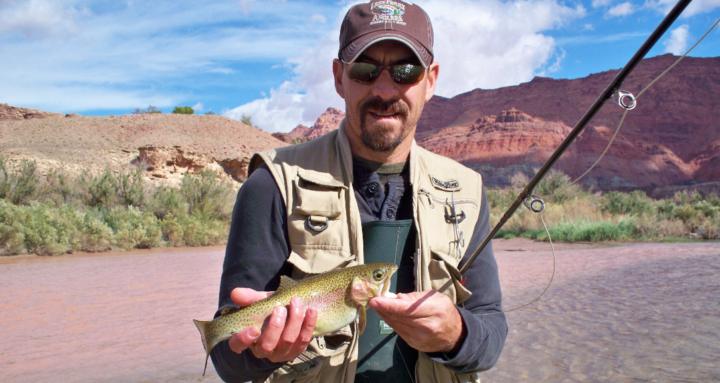 Fly fishing beginning