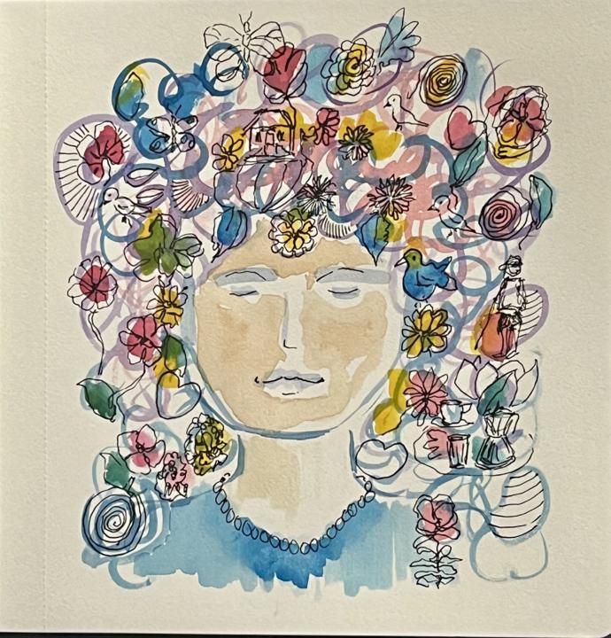 meditation doodle 