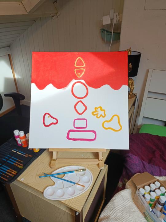 My first acrylic adventure 