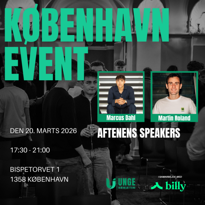 Hvem skal med til det næste KBH event? (link i kommentarer)