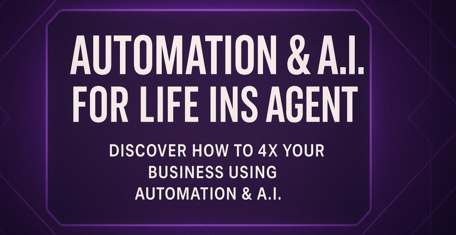 Automation & A.I. Launching 12/4