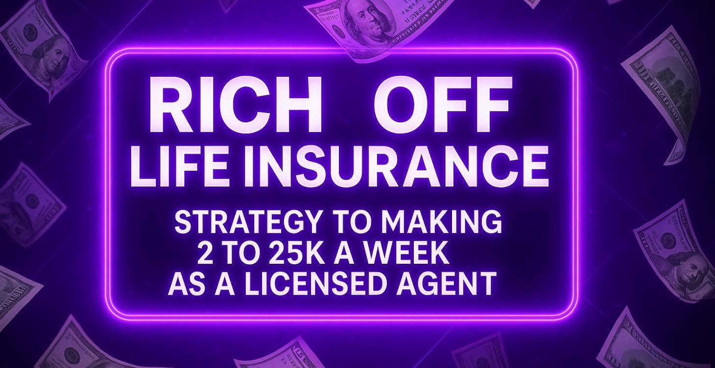 How to make 5 to 50k months as a licensed agent