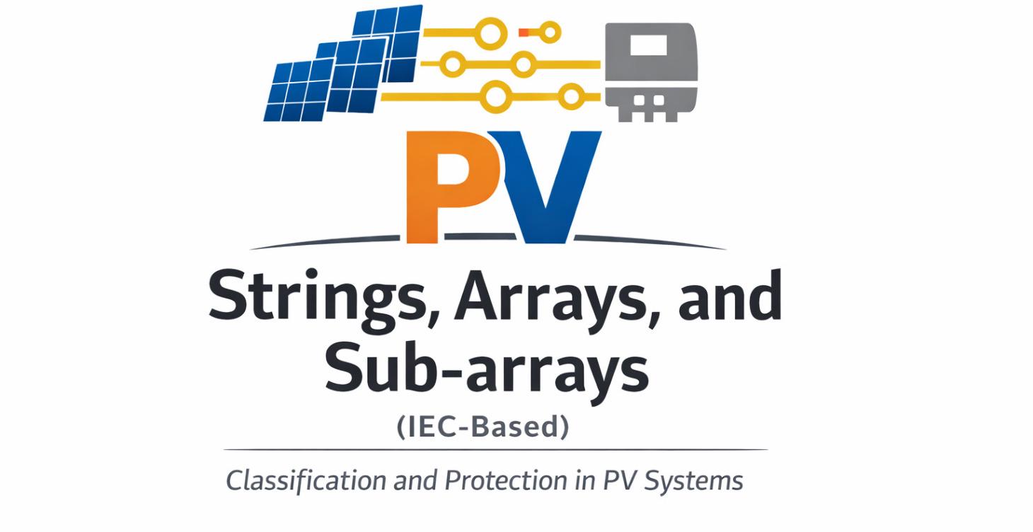 PV Strings, Arrays, and Sub-arrays