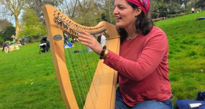 Harpe et méditation