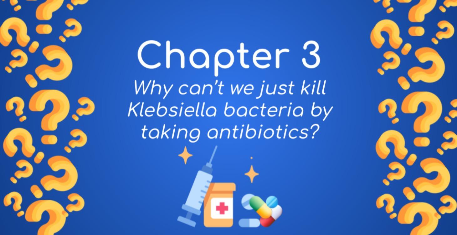 Why not use antibiotics?