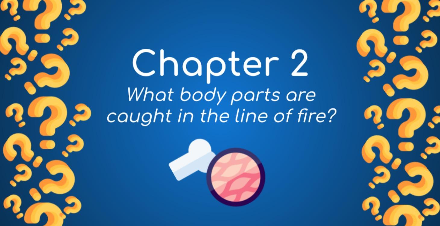 What body parts are attacked?