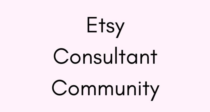 Etsy Consultant Community