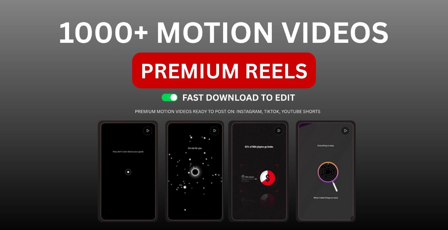 101 Premium Animation Reels Download