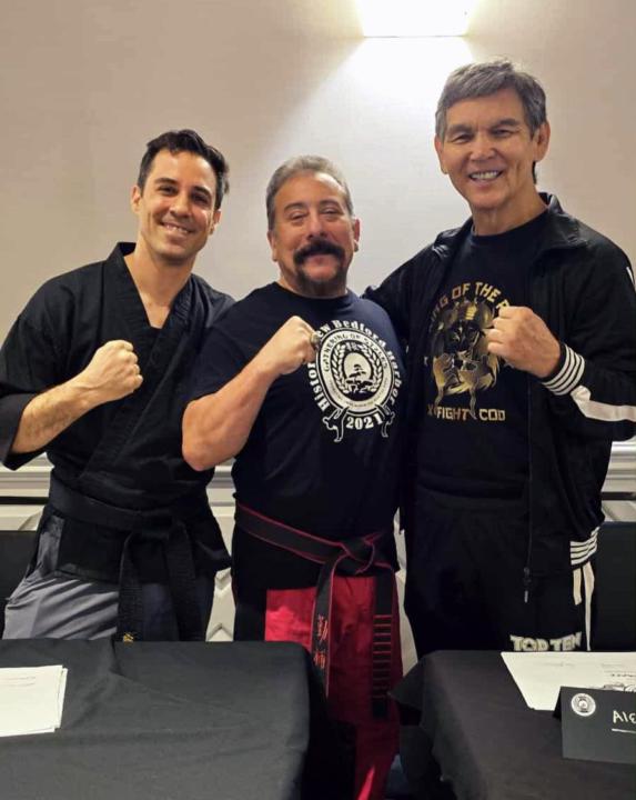 Hanging with the champ don the dragon wilson