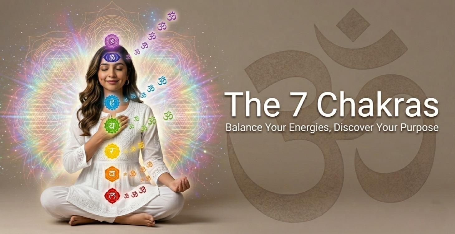 Chakras-7 Energy Centers of Body