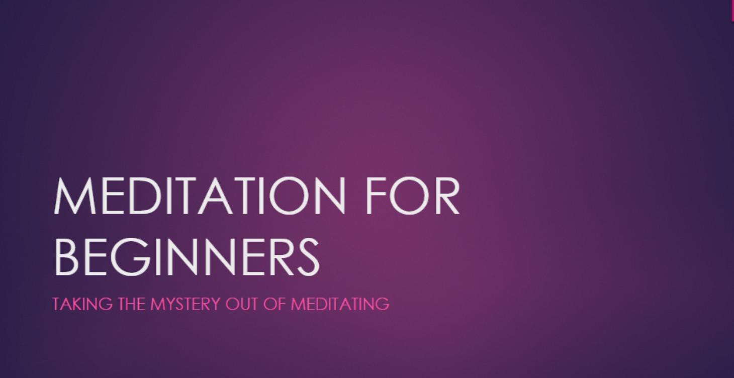 Meditation for Beginners