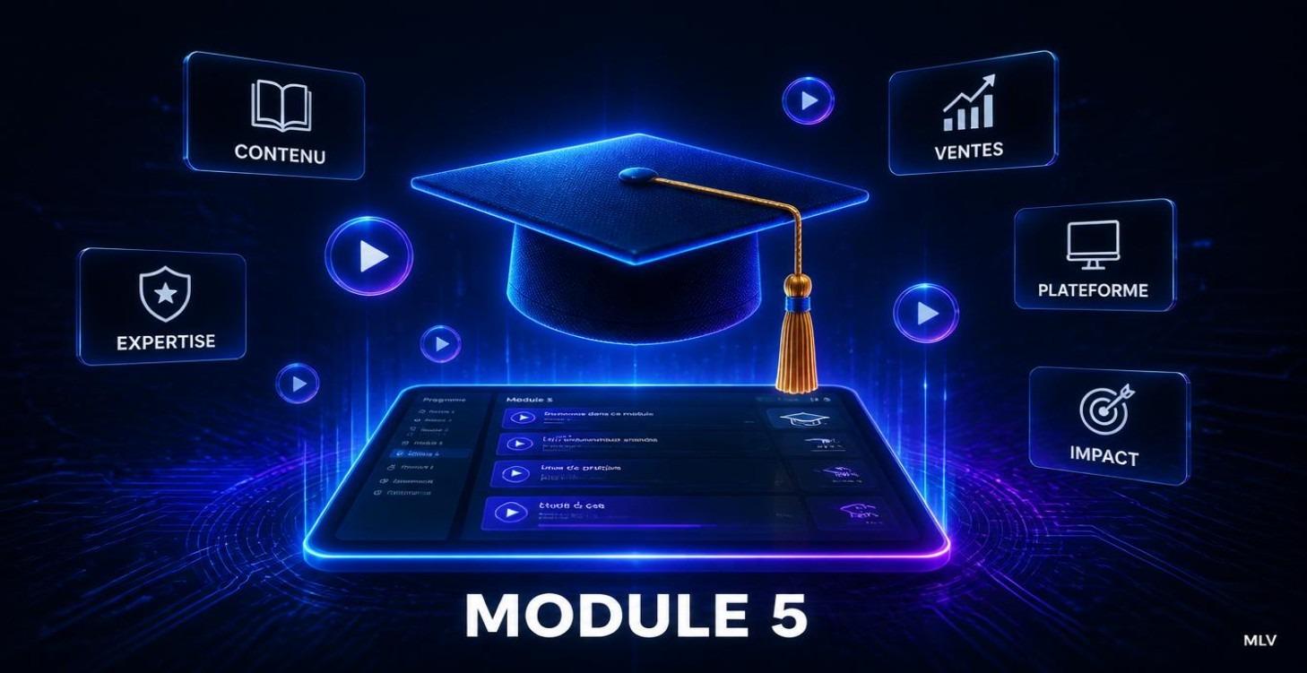 MODULE 5 — CRÉER SA FORMATION EN LIGNE