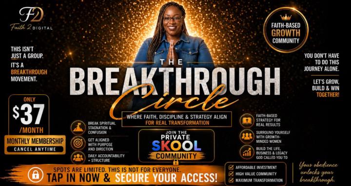 THE BREAKTHROUGH CIRCLE