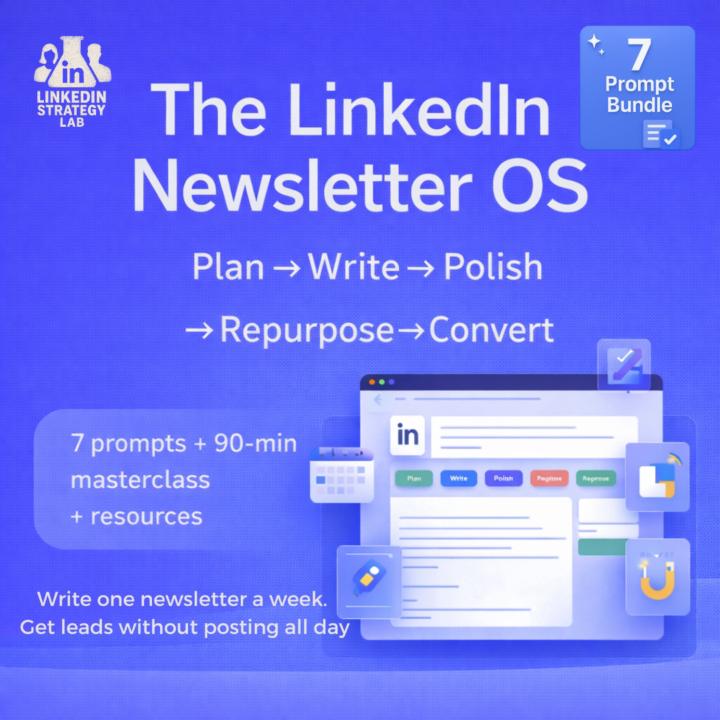 The LinkedIn Newsletter OS 🥳