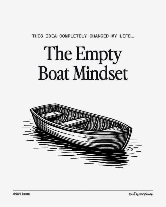 The Empty Boat Mindset