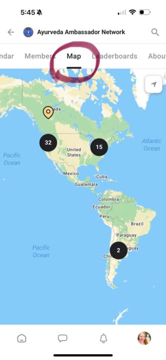Cool Map feature on Skool 🌎