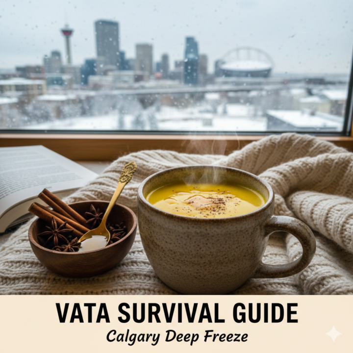 From +9°C to -30°C: The "Vata" Survival Guide for Calgary’s Deep Freeze