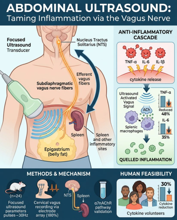 Major Breakthrough: An Easier Way To Target Inflammation Effectively Through Abdomen