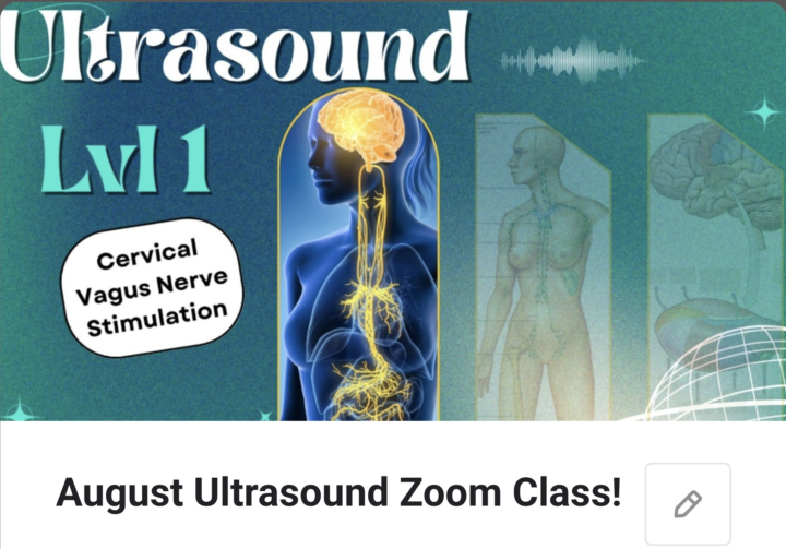 August 2nd - Ultrasound Open Class (On Zoom)