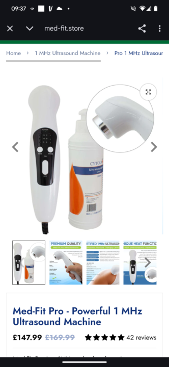 UK alternate to the ultrasound device