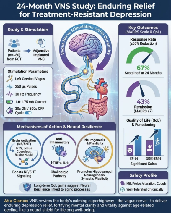 Vagus Nerve Stimulation: A Breakthrough In Treatment-Resistant Depression?