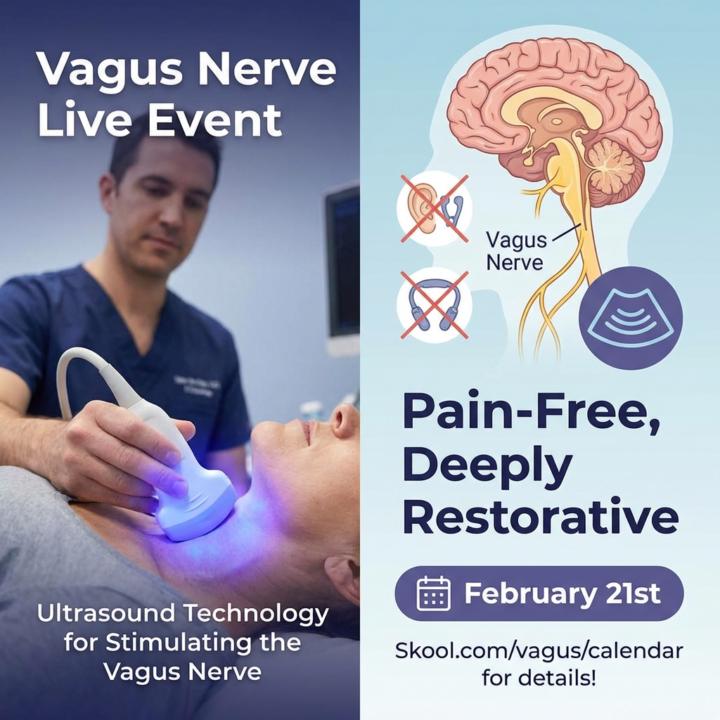 Vagus Nerve Live ! Ultrasound Mega-Live ! 
