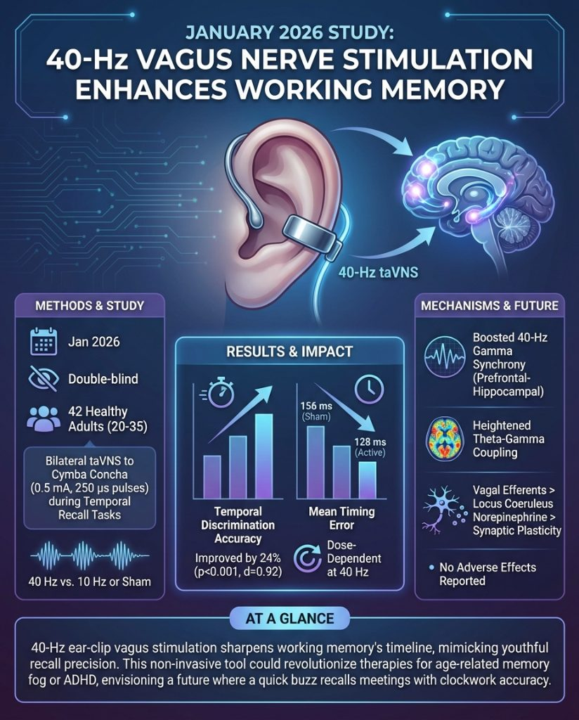Zap Your Way To A Sharper Memory: The 40 Hz Secret Revealed