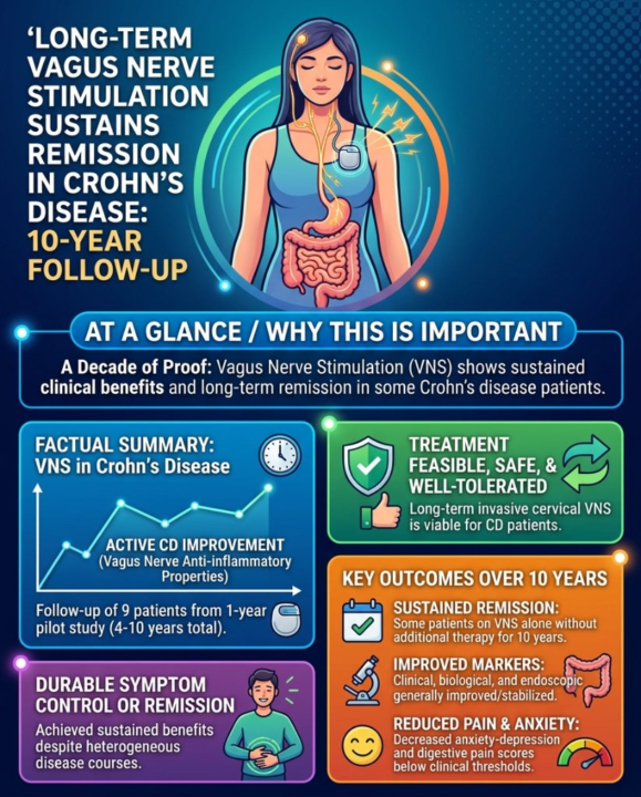 VNS Results for Crohn's Disease Are Very Promising !