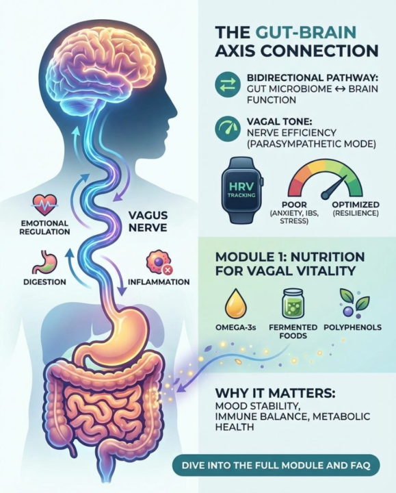 Unlock Vagus Nerve Power: Gut-Brain Connection Simplified