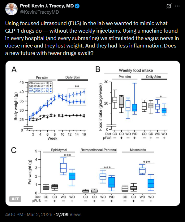 Say Goodbye to Ozempic - Say *HELLO* to ... Ultrasound ?