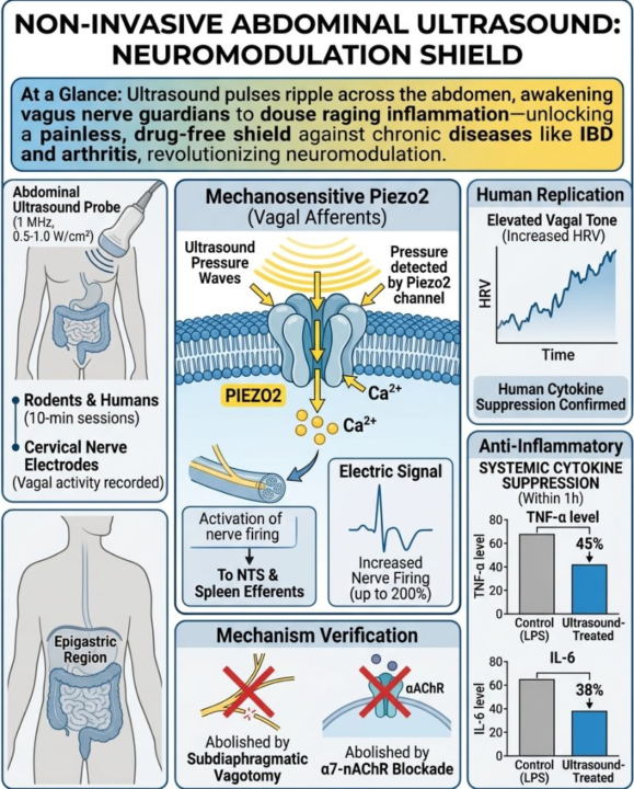 1MHz Ultrasound Reduces Systemic Inflammation By Forty Five Percent (And Boosts HRV!)