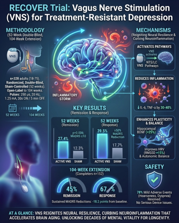 Vns: Promising Results For Treatment-Resistant Depression Highlighted