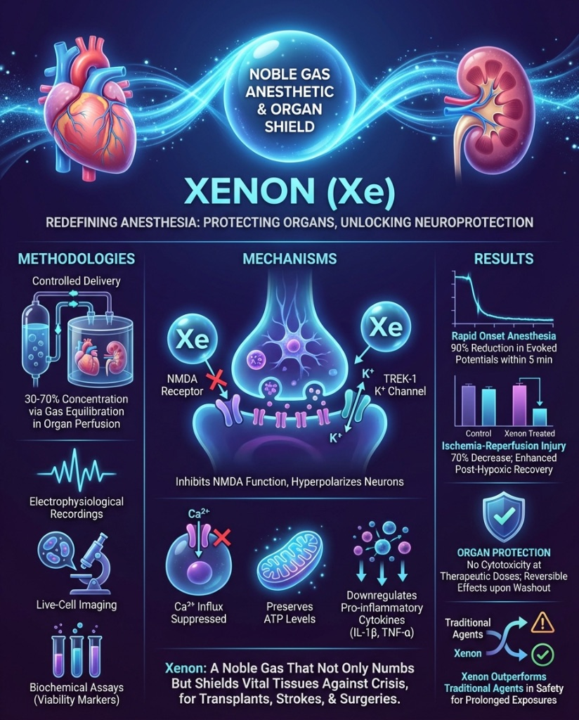 Shield Your Vital Organs And Enhance Your Mood With Xenon Gas