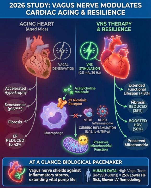 Extend Your Cardiac Lifespan By Eighteen Percent With VNS (w/ Ultrasound?)