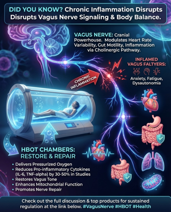 Unlock Your Vagus Nerve: Fight Inflammation, Restore Balance With HBOT