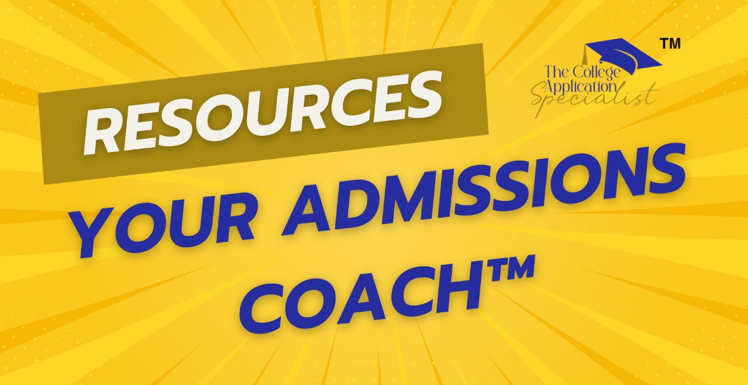 Your Admissions Coach™