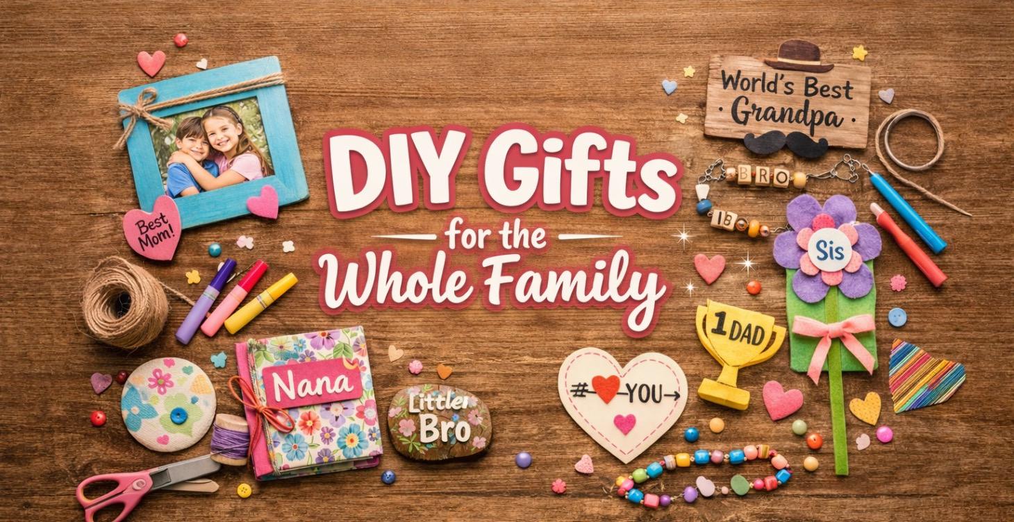 DIY Gifts for the Whole Family!🩷
