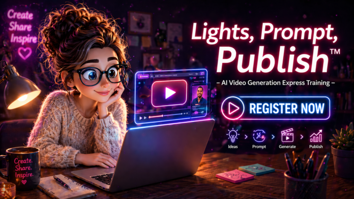 🔥 AI Video Workshop - "Lights, Prompt, Publish™ 