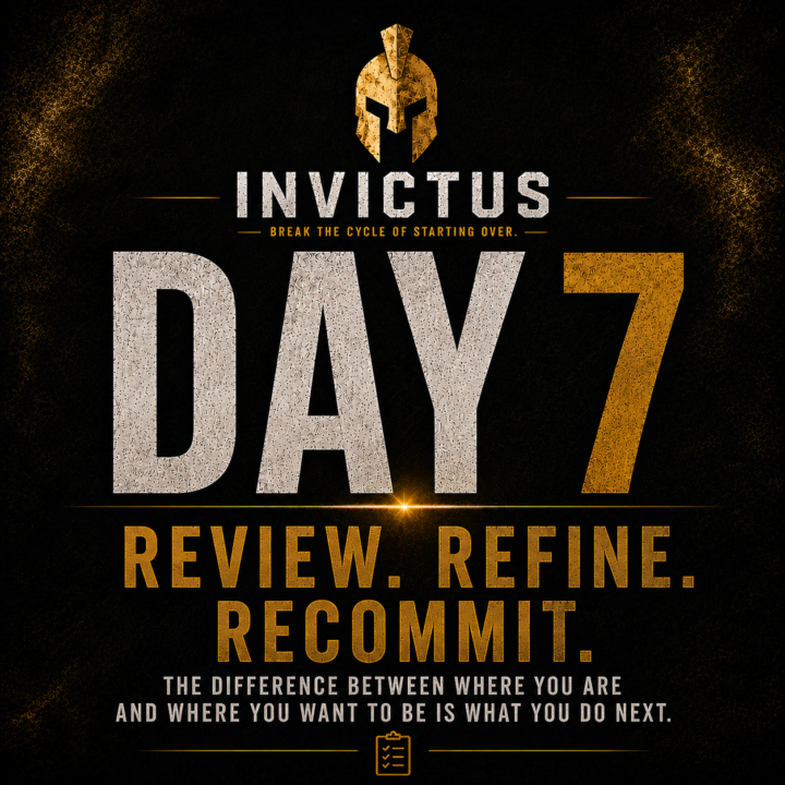 🛡️ DAY 7 — REVIEW. REFINE. RECOMMIT.